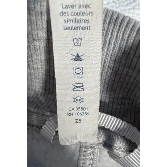 Lululemon Back To It Wrap Jacket in Heathered Vapor Woman's Sz 6 - Picture 9 of 12